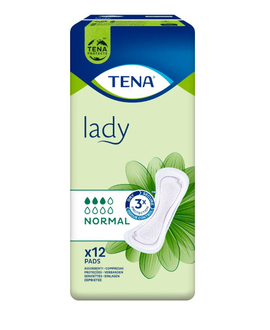 PANNOLONE SAGOMATO TENA LADY NORMAL 12 PEZZI - farmascienza.it