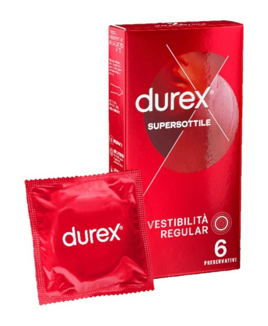 PROFILATTICO DUREX SUPERSOTTILE 6 PEZZI - farmascienza.it