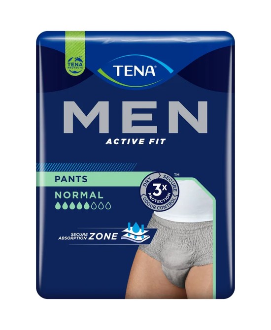 TENA MEN PANTS ACTIVE FIT GREV S/M - farmascienza.it