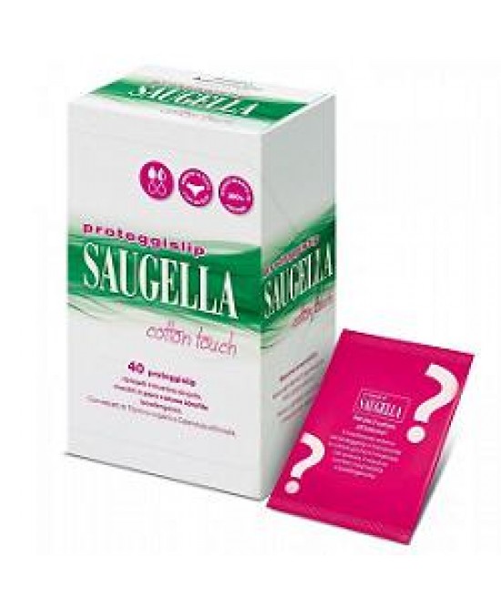 SAUGELLA ASSORBENTI COTTON TOUCH PROTEGGISLIP 40 PEZZI - farmascienza.it