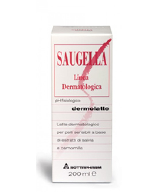 SAUGELLA DERMOLATTE VISO DETERGENTE 200 ML - farmascienza.it