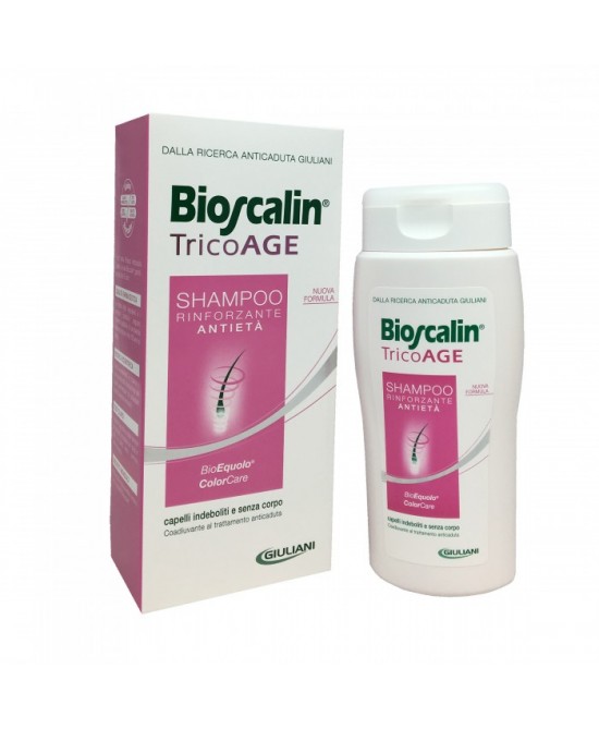 BIOSCALIN TRICOAGE SHAMPOO RINFORZANTE ANTIETA' 200 ML - farmascienza.it