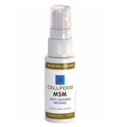 CELLFOOD MSM METIL SULFONIL METANO SOLUZIONE SALINA COLLOIDALE 30 ML - farmascienza.it
