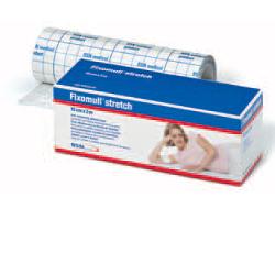 FASCIA AUTOADESIVA IPOALLERGENICA FISSAGGIO CATETERI FIXOMULL STRETCH. SUPPORTO IN POLIESTERE NON TESSUTO BIANCO, MASSA IN POLICARBONATO SENZA RESINE E GOMME NATURALI. 10X200CM - farmascienza.it