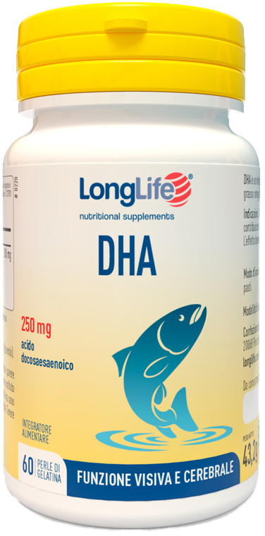 LONGLIFE DHA 200 MG 60 PERLE - farmascienza.it