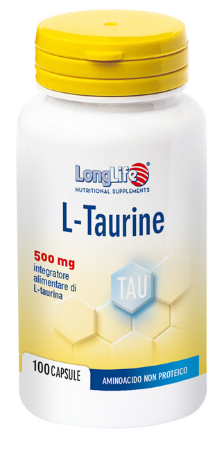 LONGLIFE LTAURINE 500 MG 100 CAPSULE - farmascienza.it
