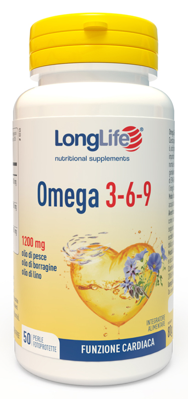 LONGLIFE OMEGA 3-6-9 50 PERLE FOTOPROTETTE - farmascienza.it