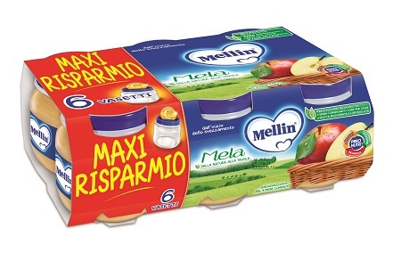 MELLIN OMOGENEIZZATO MELA 100 G 6 PEZZI - farmascienza.it