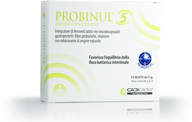 PROBINUL 5 12 BUSTINE 5 G AROMA CIOCCOLATO - farmascienza.it