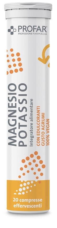 PROFAR MAGNESIO POTASSIO 20 COMPRESSE - farmascienza.it
