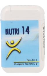 NUTRI 14 60 COMPRESSE - farmascienza.it