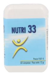 NUTRI 33 60 COMPRESSE - farmascienza.it