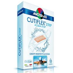 CEROTTO MASTER-AID CUTIFLEXMED STRIP TRASPARENTE IMPERMEABILE SUPPORTO IN POLIURETANO GRANDE 10 PEZZI - farmascienza.it
