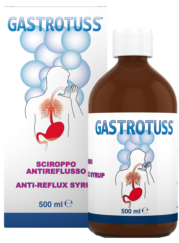 SCIROPPO ANTIREFLUSSO GASTROTUSS 500 ML - farmascienza.it