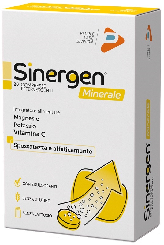 SINERGEN MINERALE LIMONE 20 COMPRESSE EFFERVESCENTI - farmascienza.it
