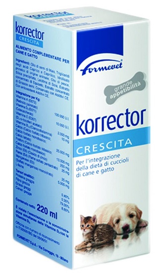 KORRECTOR CRESCITA FLACONE 220 ML - farmascienza.it