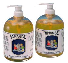L'AMANDE MARSEILLE SAPOBNE LIQUIDO VEGETALE OLII ESSENZIALI 500 ML - farmascienza.it