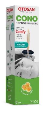 OTOSAN CONO IGIENE ORECCHIO+PROPOLI 6 PEZZI - farmascienza.it
