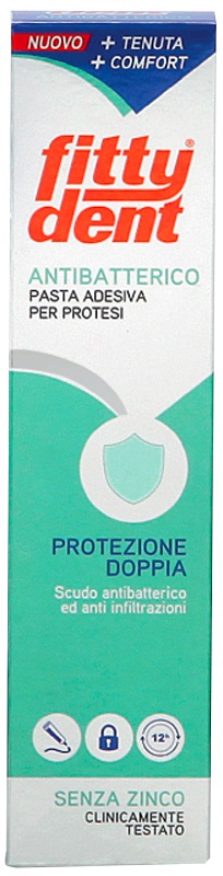 FITTYDENT ANTIBATTERICO PASTA ADESIVA DENTIERA NUOVA FORMULA40 G - farmascienza.it