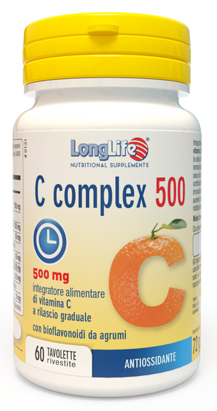 LONGLIFE C COMPLEX 500 TIME RELEASED 60 TAVOLETTE - farmascienza.it