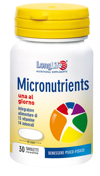 LONGLIFE MICRONUTRIENTS 30 TAVOLETTE - farmascienza.it