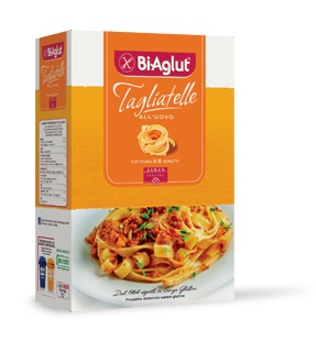 BIAGLUT TAGLIATELLE ALL'UOVO 250 G - farmascienza.it