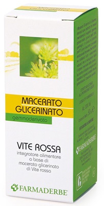VITE ROSSA MACERATO GLICERINATO 50 ML - farmascienza.it