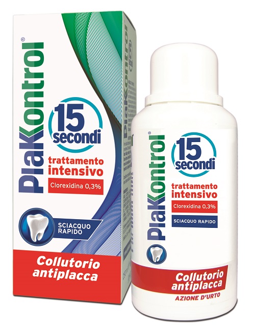 PLAKKONTROL 15 SECONDI COLLUTORIO 250 ML - farmascienza.it