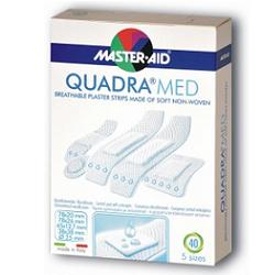CEROTTO MASTER-AID QUADRA DERMOATTIVO FORMATI ASSORTITI 40 PEZZI - farmascienza.it