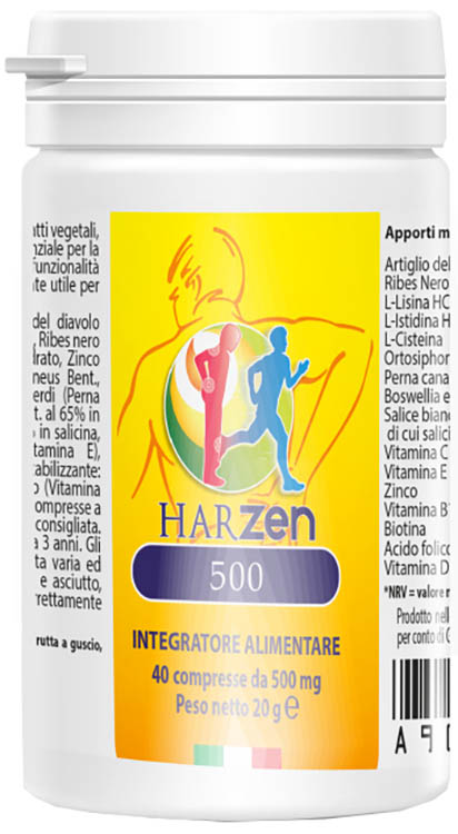 HARZEN 500 40 COMPRESSE - farmascienza.it