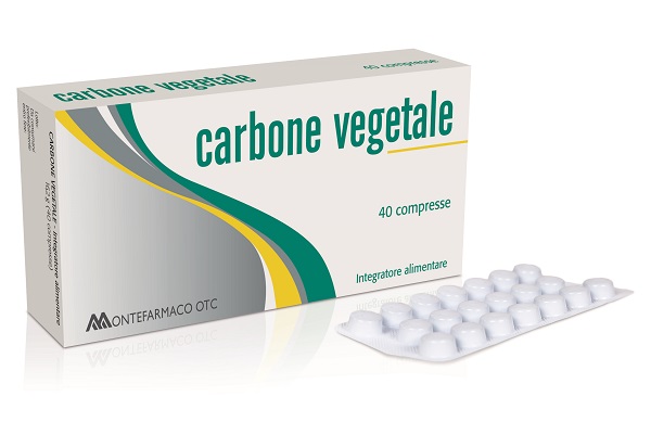 CARBONE VEGETALE 40 COMPRESSE - farmascienza.it