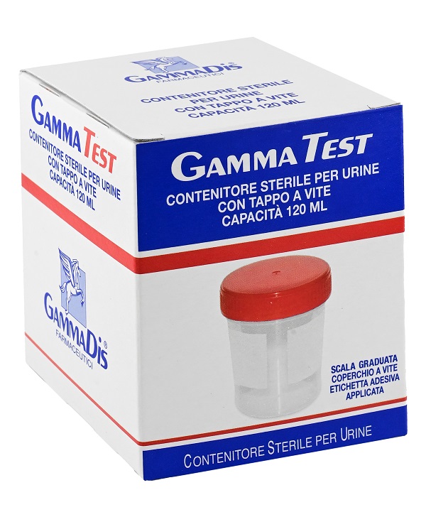 CONTENITORE STERILE PER LA RACCOLTA URINA 120 ML GAMMADIS - farmascienza.it