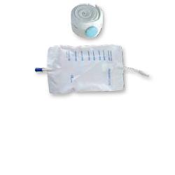 SACCA RACCOGLI URINA DA GAMBA PER INCONTINENZA IN PVC 750 ML TUBO RACCORDO DIRITTO 10 CM+RUBINETTO SCARICO+VALVOLA ANTIREFLUSSO+2 FASCE A BOTTONI 10 PEZZI - farmascienza.it