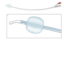 CATETERE FOLEY IN SILICONE PER ADULTI BRILLANT PLUS 2 VIE SENZA SCANALATURE CH14 LUNGHEZZA 41 CM PALLONCINO 10 ML PUNTA CILINDRICA 2 FORI 1 PEZZO - farmascienza.it