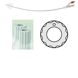 CATETERE VESCICALE IN SILICONE PROFILCATH PLUS SCANALATO 2 VIE CH16 LUNGHEZZA 31 CM PUNTA CILINDRICA 2 FORI CONTRAPPOSTI PALLONCINO 5 ML 1 PEZZO - farmascienza.it