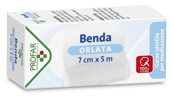 BENDA ORLATA 7 CM X 5 M PROFAR - farmascienza.it