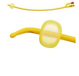 CATETERE FOLEY A MEDIA PERMANENZA  RUSCH GOLD PLUS A 2 VIE IN SILKOLATEX LATTICE-SILICONE PER ADULTO CH18 LUNGHEZZA 40 CM PUNTA CILINDRICA A 2 FORI PALLONCINO 5-15 ML 1 PEZZO - farmascienza.it
