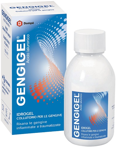 COLLUTORIO PER GENGIVE GENGIGEL IDROGEL FLACONE 150 ML - farmascienza.it