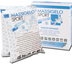 GHIACCIO ISTANTANEO MASSIGELO SPORT PACK 2 BUSTE - farmascienza.it