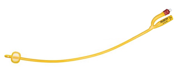 CATETERE FOLEY A MEDIA PERMANENZA  RUSCH GOLD PLUS A 2 VIE IN SILKOLATEX LATTICE-SILICONE PER ADULTO CH16 LUNGHEZZA 40 CM PUNTA CILINDRICA A 2 FORI PALLONCINO 30-50 ML 1 PEZZO - farmascienza.it