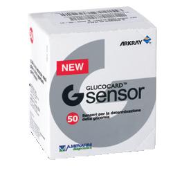 STRISCE MISURAZIONE GLICEMIA GLUCOCARD G SENSOR 50 PEZZI - farmascienza.it