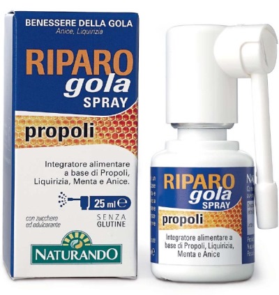 RIPARO GOLA SPRAY 25 ML - farmascienza.it