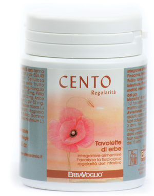 CENTO LASSATIVO ERBE 100 TAVOLETTE - farmascienza.it