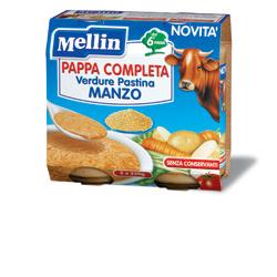 MELLIN PAPPA COMPLETA MANZO 250 G 2 PEZZI - farmascienza.it