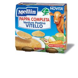 MELLIN PAPPA COMPLETA VITELLO 250 G 2 PEZZI - farmascienza.it