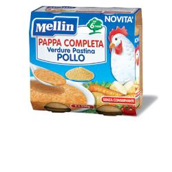 MELLIN PAPPA COMPLETA POLLO 250 G 2 PEZZI - farmascienza.it