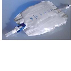 SACCA RACCOGLI URINA DA GAMBA PER INCONTINENZA IN PVC 750 ML TUBO RACCORDO DIRITTO 10 CM+RUBINETTO SCARICO+VALVOLA ANTIREFLUSSO+2 FASCE A BOTTONI 30 PEZZI - farmascienza.it