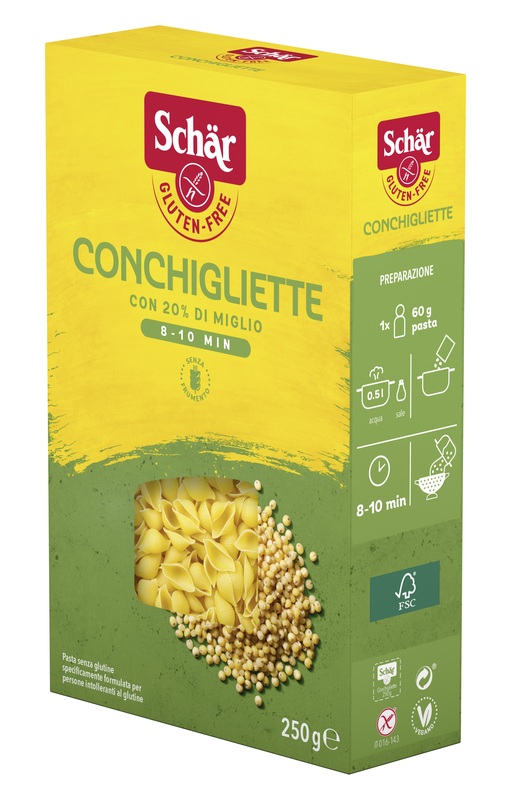 SCHAR CONCHIGLIETTE 250 G - farmascienza.it
