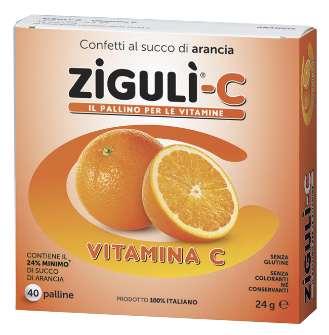 ZIGULI C ARANCIA 40 CONFETTI 24 G - farmascienza.it