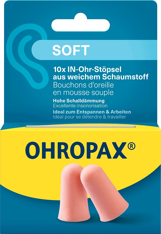 TAPPO AURICOLARE OHROPAX SOFT 10 PEZZI - farmascienza.it